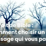 Extrait de Bible : comment choisir un passage qui vous parle Extrait de Bible : comment choisir un passage qui vous parle