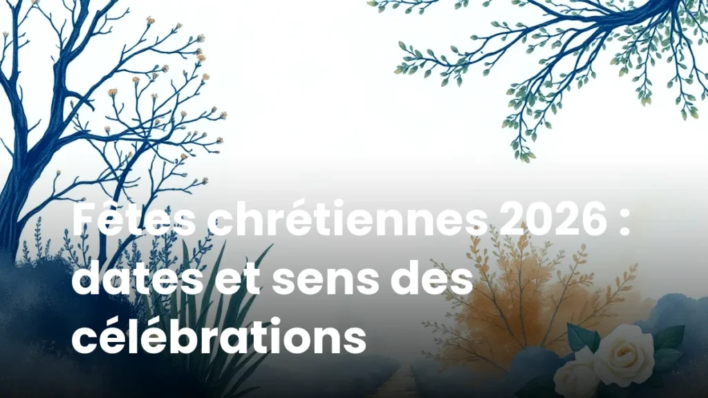Fêtes chrétiennes 2026 : dates et sens des célébrations
