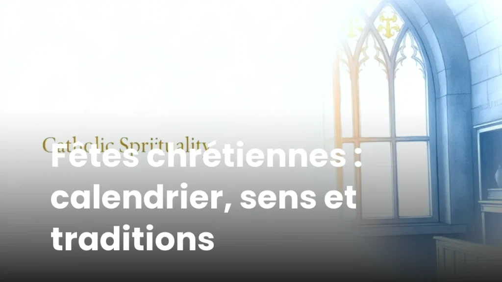 Fêtes chrétiennes : calendrier, sens et traditions