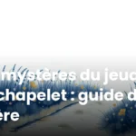 Les mystères du jeudi au chapelet : guide de prière