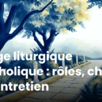 Linge liturgique catholique : rôles, choix et entretien