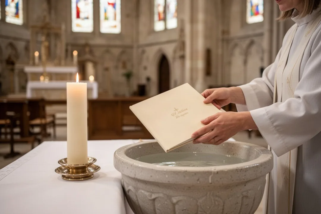 Livret de baptême à l’église : contenu et modèle pratique
