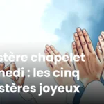 Mystère chapelet samedi : les cinq mystères joyeux