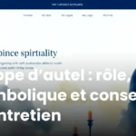 Nappe d’autel : rôle, symbolique et conseils d’entretien