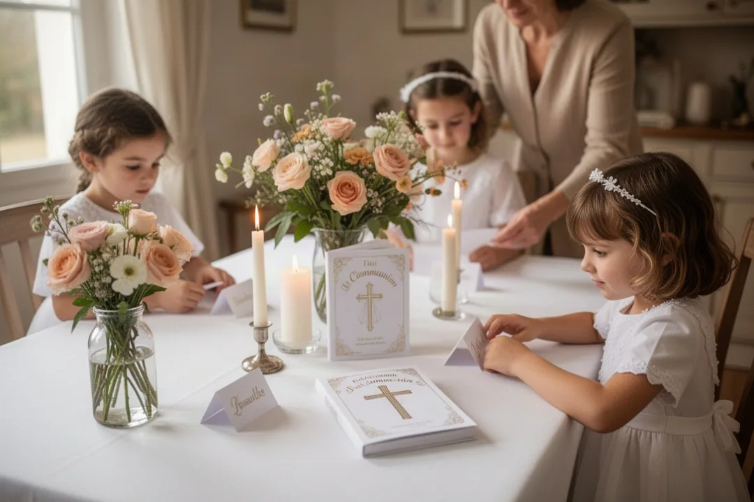 Organiser une communion : étapes, idées et conseils pratiques