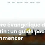 Prière évangélique du matin : un guide pour commencer
