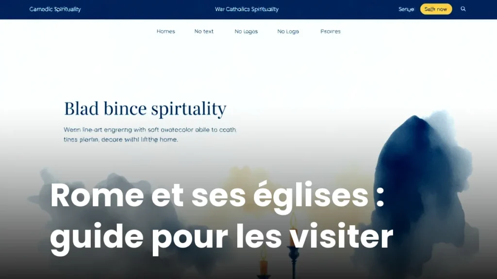 Rome et ses églises : guide pour les visiter