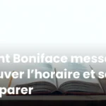 Saint Boniface messe : trouver l’horaire et se préparer