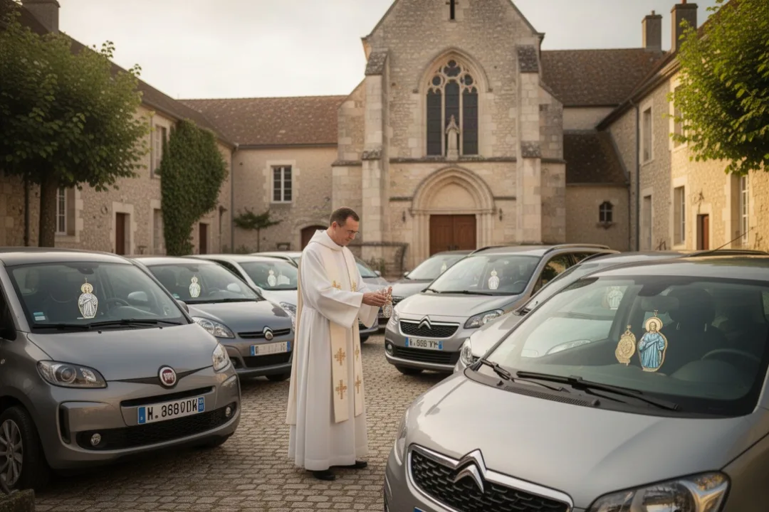 Saint Christophe voiture : sens, médaille et bénédiction