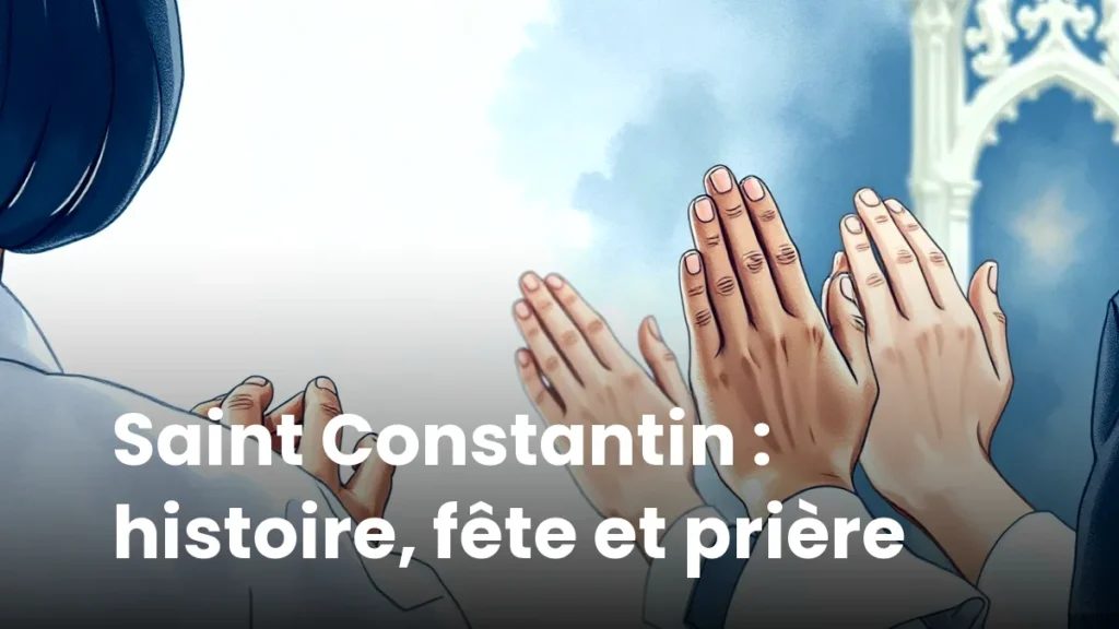 Saint Constantin : histoire, fête et prière