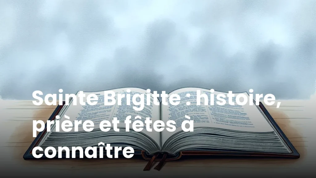 Sainte Brigitte : histoire, prière et fêtes à connaître