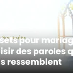 Versets pour mariage : choisir des paroles qui vous ressemblent
